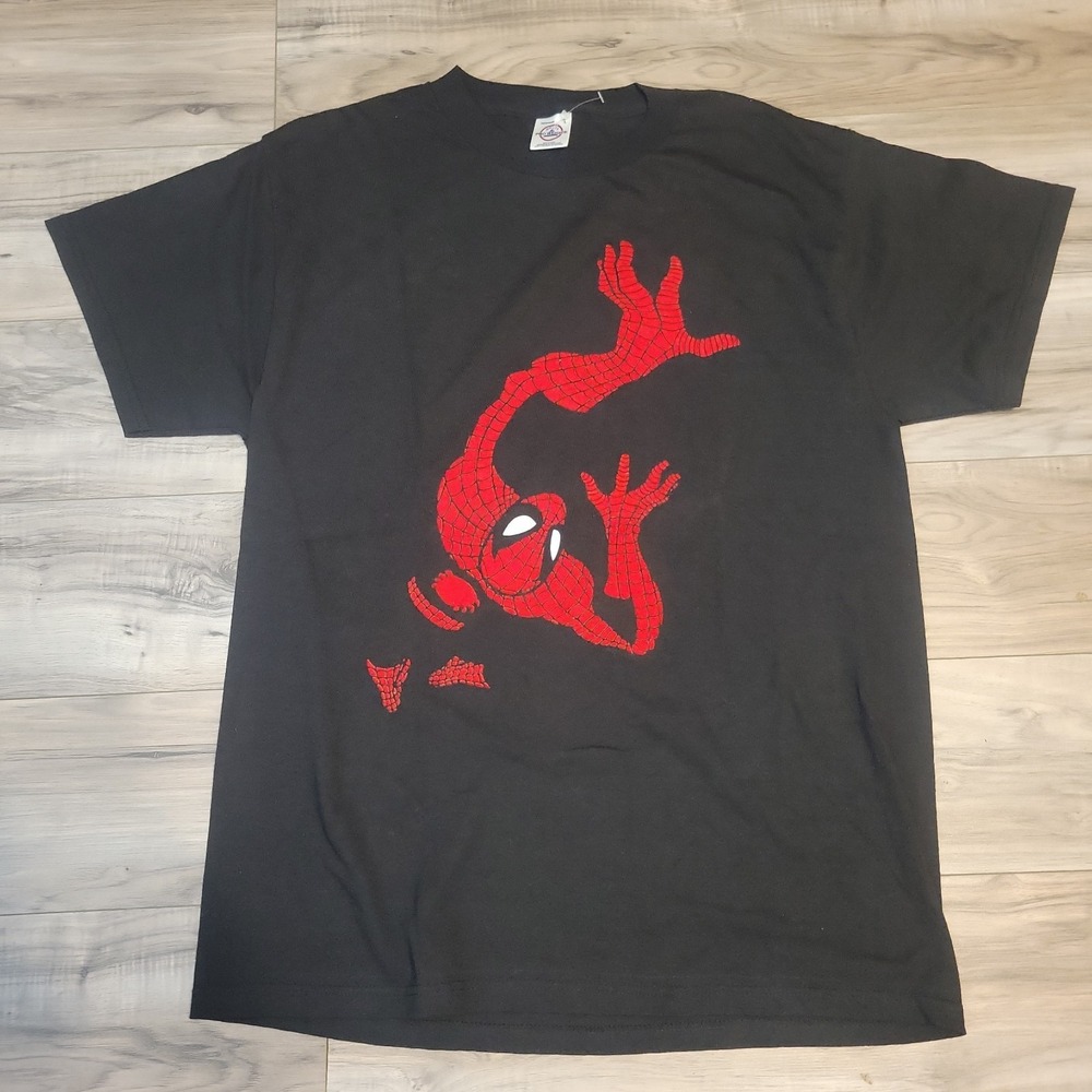 Spider-Man Men's T-Shirt Vintage 90s Rare Shirt Delta Proweight NEW